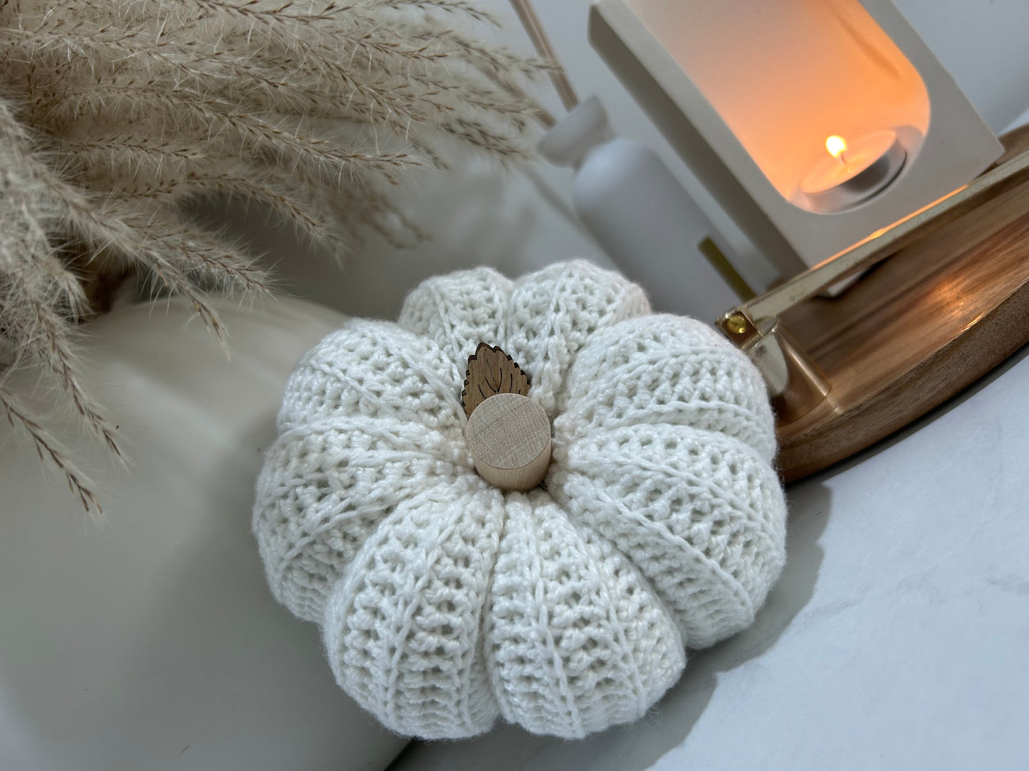 Crochet Pumpkin | Block Colour