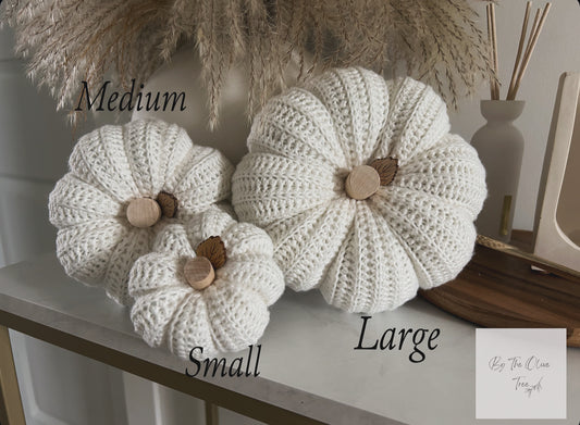 Crochet Pumpkin | Block Colour