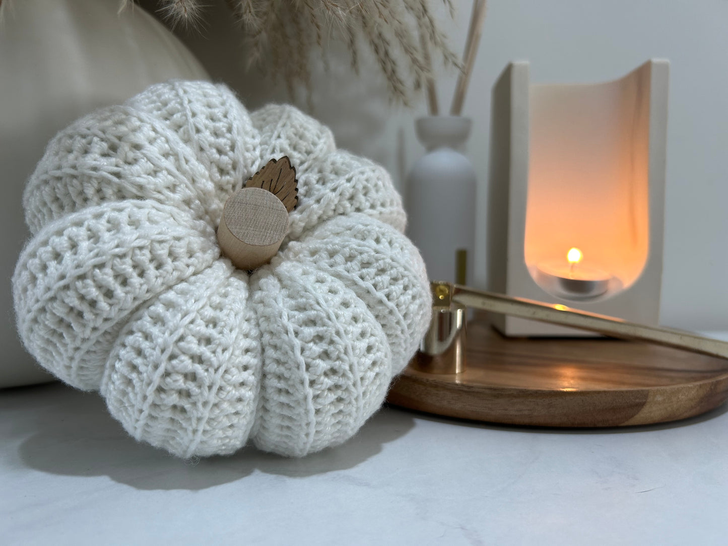 Crochet Pumpkin | Block Colour