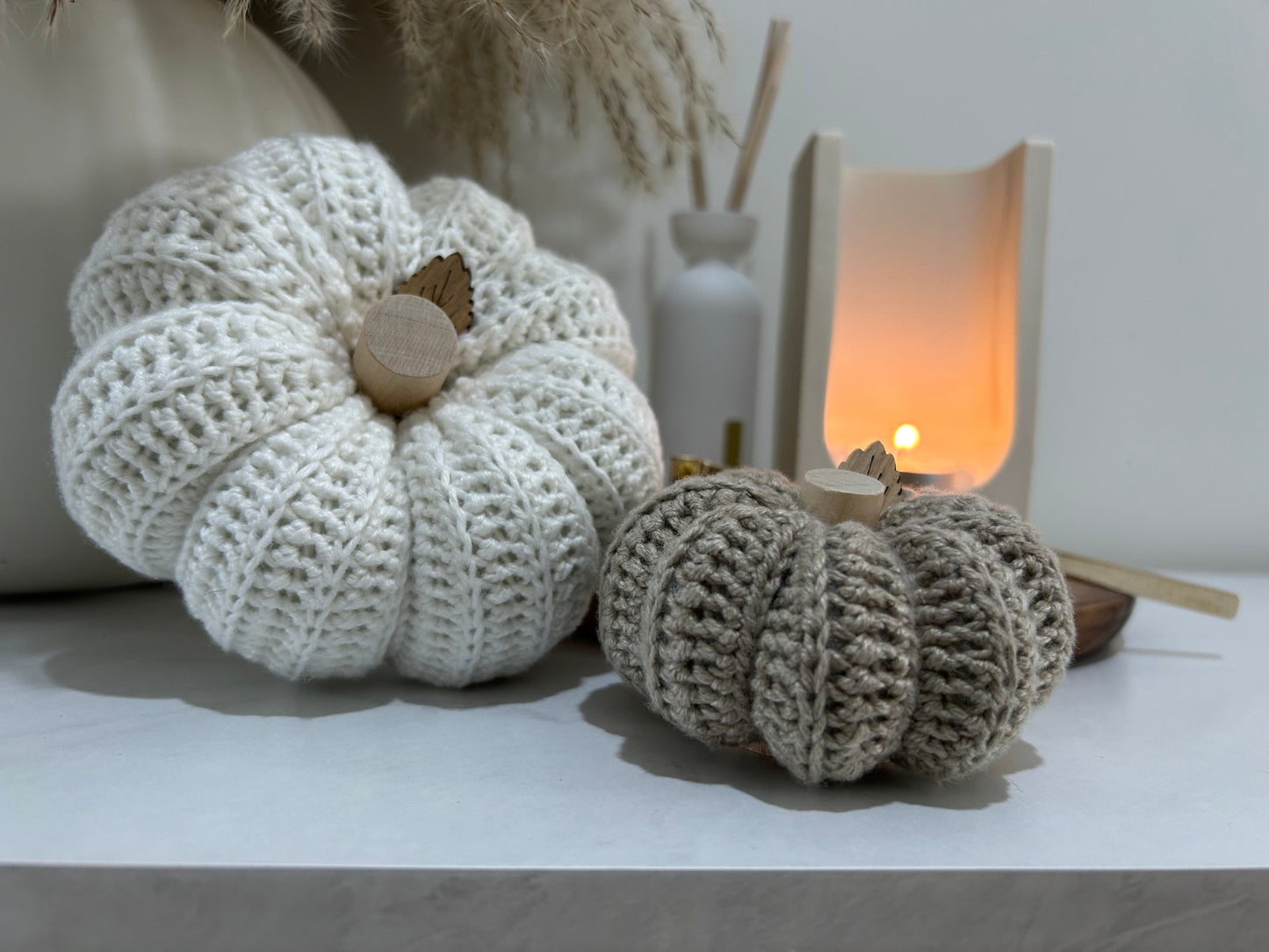 Crochet Pumpkin | Block Colour